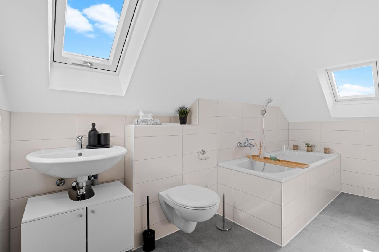 Stilvolle Wohnung: Private Dachterrasse - Zentral Augsburg Ngoại thất bức ảnh
